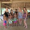 UVIT students donating $25 towards the Embera-Puru Children's Educational Fund.